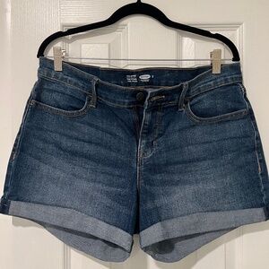 Old Navy - Denim Cuffed Shorts Size 12